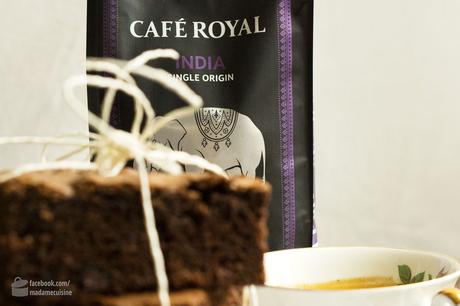 Espresso-Brownies (mit Cafe Royal India Blend) | Madame Cuisine Rezept