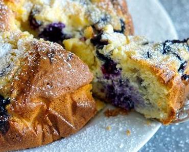 Torta Nua mit Blaubeeren