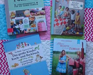 Kinderkochbücher – Vier auf einen Streich