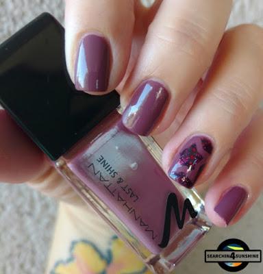 [Nails] MANHATTAN 510 BE MY ROMEO mit 570 CLUB NIGHTS