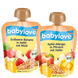 babylove – Snacks für unterwegs – dmBio: