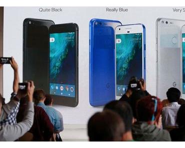 Spitze: Googles Smartphones Pixel und Pixel XL