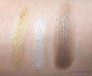 p2 color trilogy eye shadow swatches