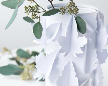 [DIY - Quickie] Papiervase zum Überstülpen