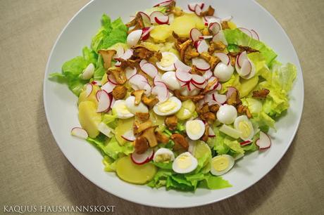 Hausmannskost: Kartoffelsalat mit Endivie