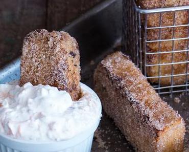 French Toast Sticks mit Carrotcake Dip oder Arme Ritter 2.0
