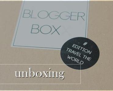 Blogger Box #editiontraveltheworld