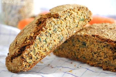 Kerniges Möhren-Quinoa-Brot [Glutenfrei abwandelbar!]