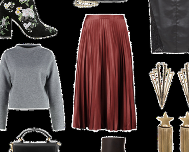3 Ways to Style a Pleated Midi Skirt