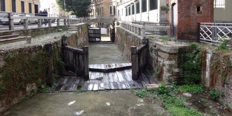 Milano: kein Schiff mehr im Canale Grande