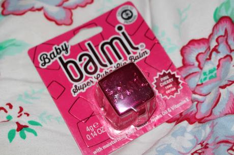 Review: Baby Balmi Lip Balm Pink Cherry Bling