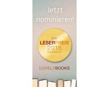 [Info] Der Lovelybooks Leserpreis 2016