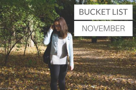 Bucket List November