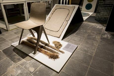 Flachs Stuhl von Christien Meindertsma - Photo: Nick Bookelaar