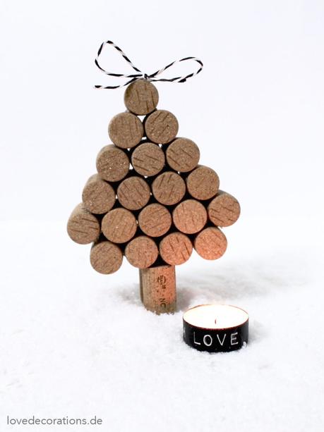 DIY Tannenbaum aus Korken | DIY Christmas Tree made of Cork