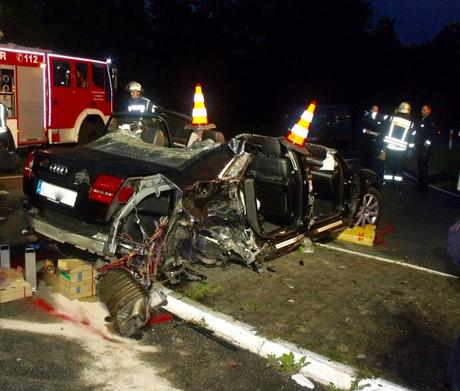 Schwerer Unfall auf der L828 am 17.07.2016