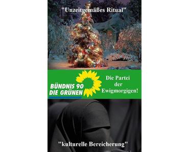 Krieg der Symbole: Weihnachtsbäume nein, Burka ja