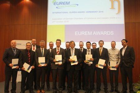 Gewinner des EUREM Energiemanager Award 2016, Foto: Alexander Engel (smartB)