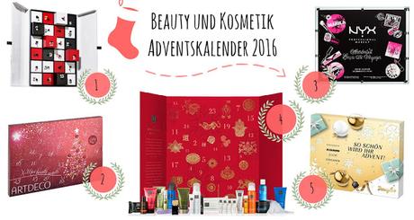 Beauty & Kosmetik Adventskalender 2016