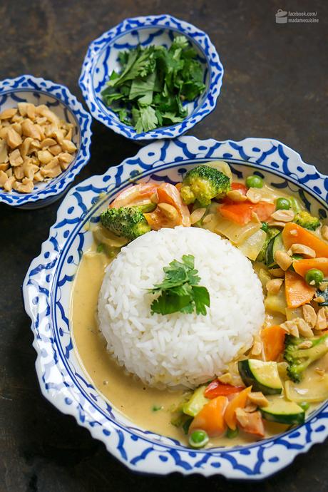 Gelbes Thai-Curry mit Erdnussbutter | Madame Cuisine Rezept