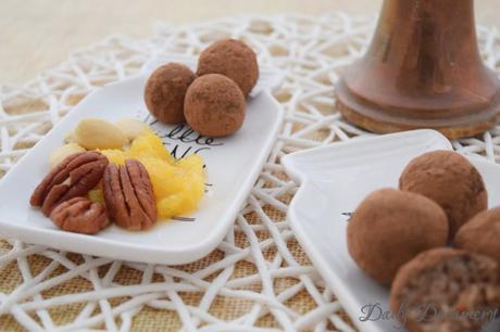 Marzipankartoffeln mit Pekannuss und Orange [Anzeige]