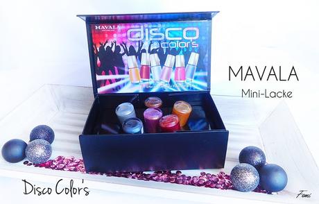 Mavala '' Disco Colors Kollektion '' - Mini Colors Nagellacke - Polychrome Effect