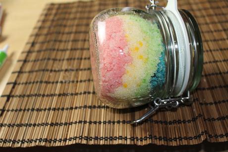 How to: Bilou DIY Rainbow Unicorn Regenbogen Einhorn Peeling (vegan)