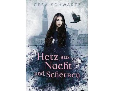 Ich lese.. Herz aus Nacht und Scherben von Gesa Schwartz