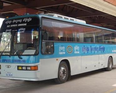 Bus von Saigon nach Kambodscha