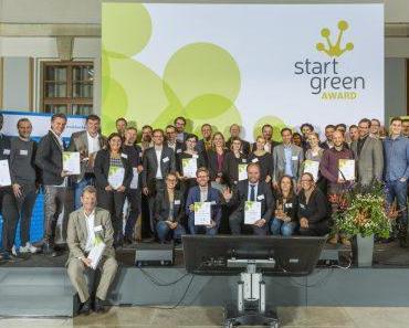 Gründer aus der Energiebranche bei den StartGreen Awards 2016