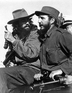 Fidel Castro und Camilo Cienfiegos