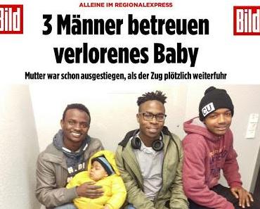 Mutig: Baby vor sicheren Tod gerettet!
