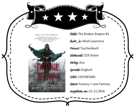 Mark Lawrence – Prince of Thorns