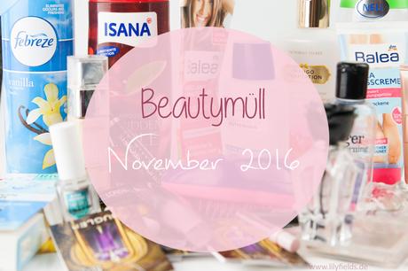 Goodbye November - Beautymüll (aufgebraucht)