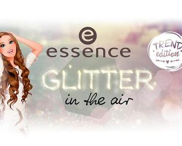 essence glitter in the air