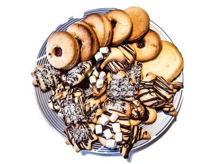 Bild Teller mit Weihnachtsplätzchen. Kuriose Feiertage - 4. Dezember - Plätzchen-Tag oder Tag der Kekse – der amerikanische National Cookie Day (c) 2016 Sven Giese-1