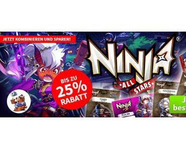 Spiele-Offensive Aktion - Der Ninja All-Stars Kombideal