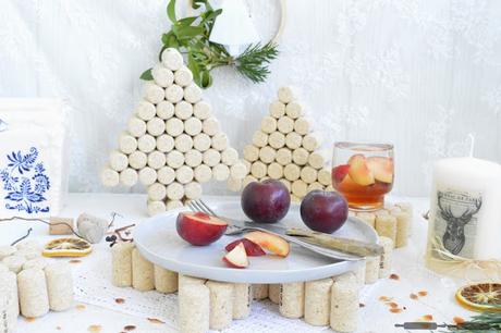DIY: Basteln mit Weinkorken - Untersetzer für Gläser und Töpfe / Wine Cork Coasters #christmassythingsbyverena