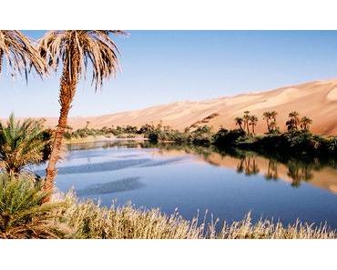 der Wüstensee in Libyen