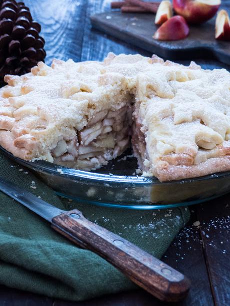 Winterlicher Apple Pie