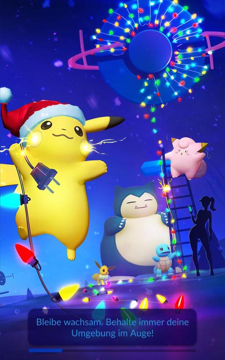 Niantic bringt die Weihnachtsversion von Pokémon Go