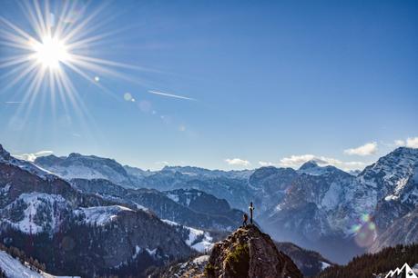 Pfaffenkegel: Wanderung mit Watzmannblick