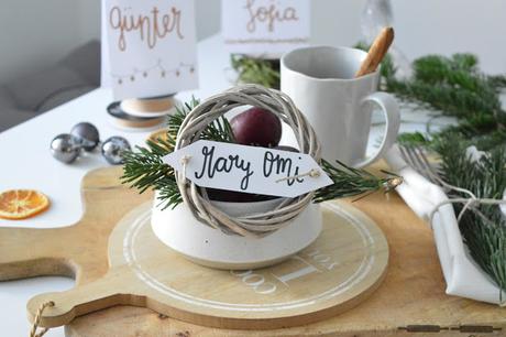 DIY: Place Card Holders for Christmas #christmassythingsbyverena
