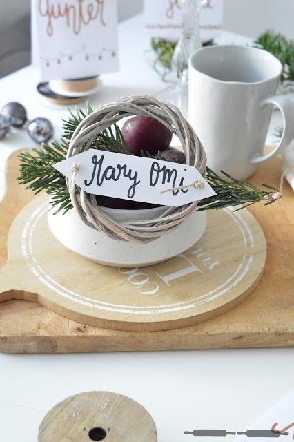 DIY: Place Card Holders for Christmas #christmassythingsbyverena