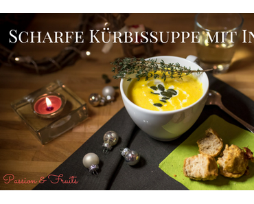 Scharfe Kürbissuppe mit Ingwer