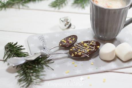 Adventskalender Türchen Nr. 17 – Anleitung für Schokoladen-Löffel mit Geschenkidee