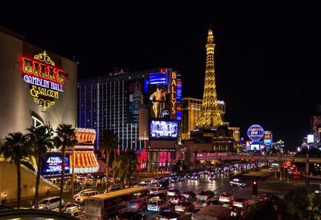 Las Vegas - Blick auf die Casinos