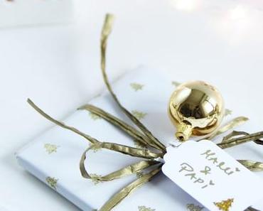 Weihnachtsverpackung 2016 - es glitzert