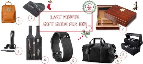 Last Minute Gift Guide for Him