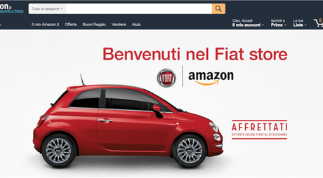 Fiat Chrysler kooperiert mit Amazon und will Autos online verkaufen